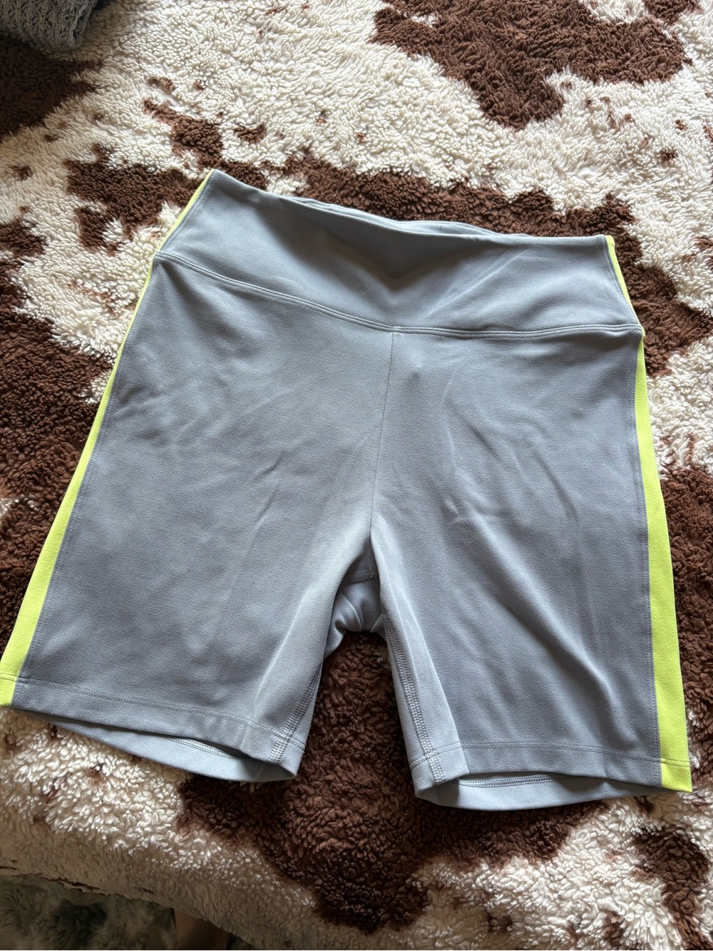 Womens PINK Active Biker Shorts